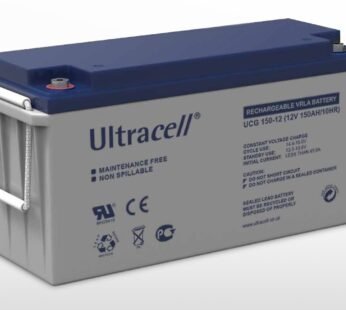 Batterie solaire GEL étanche ULTRACELL 12V / 150Ah